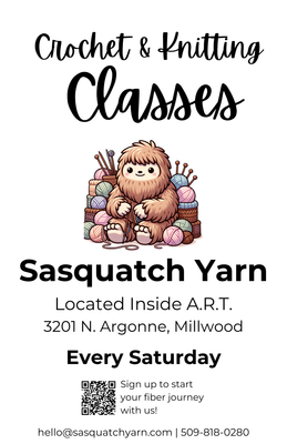 Crochet and Knitting Classes - SY
