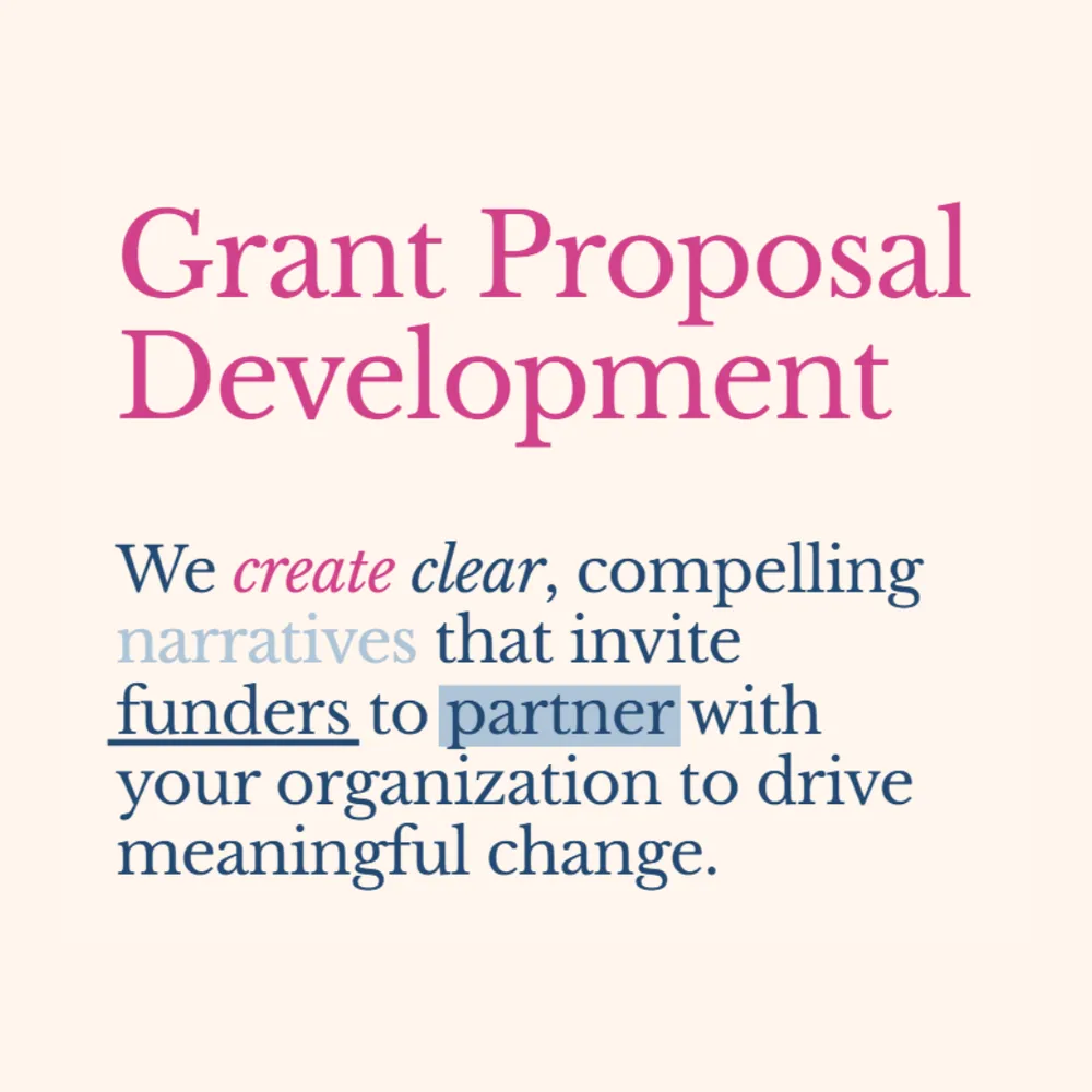 grant proposal development - lli images
