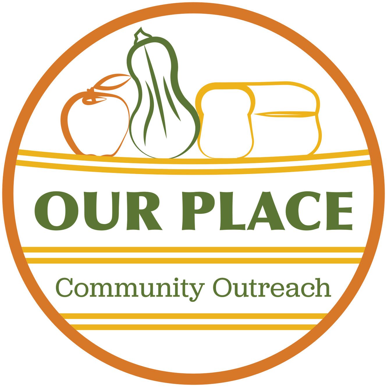 our place logo color