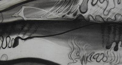 River-Drawing-With-Shell-Shape-2