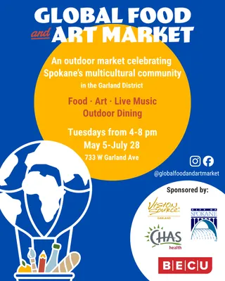 Social media - Global Market digital flyer