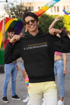 This is my GAYBORHOODIE - mockup